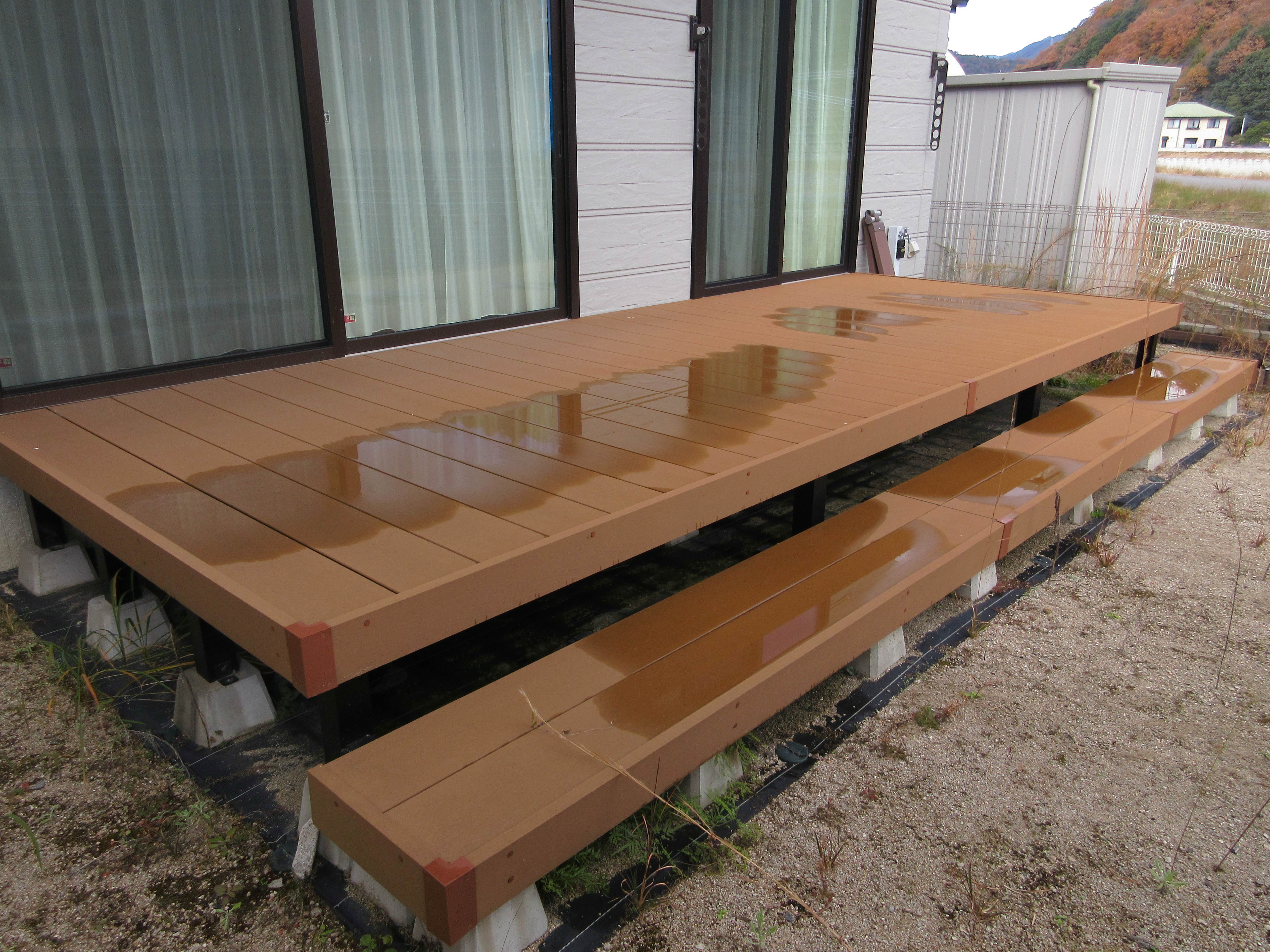 ウッドデッキ付 ウッドデッキ付